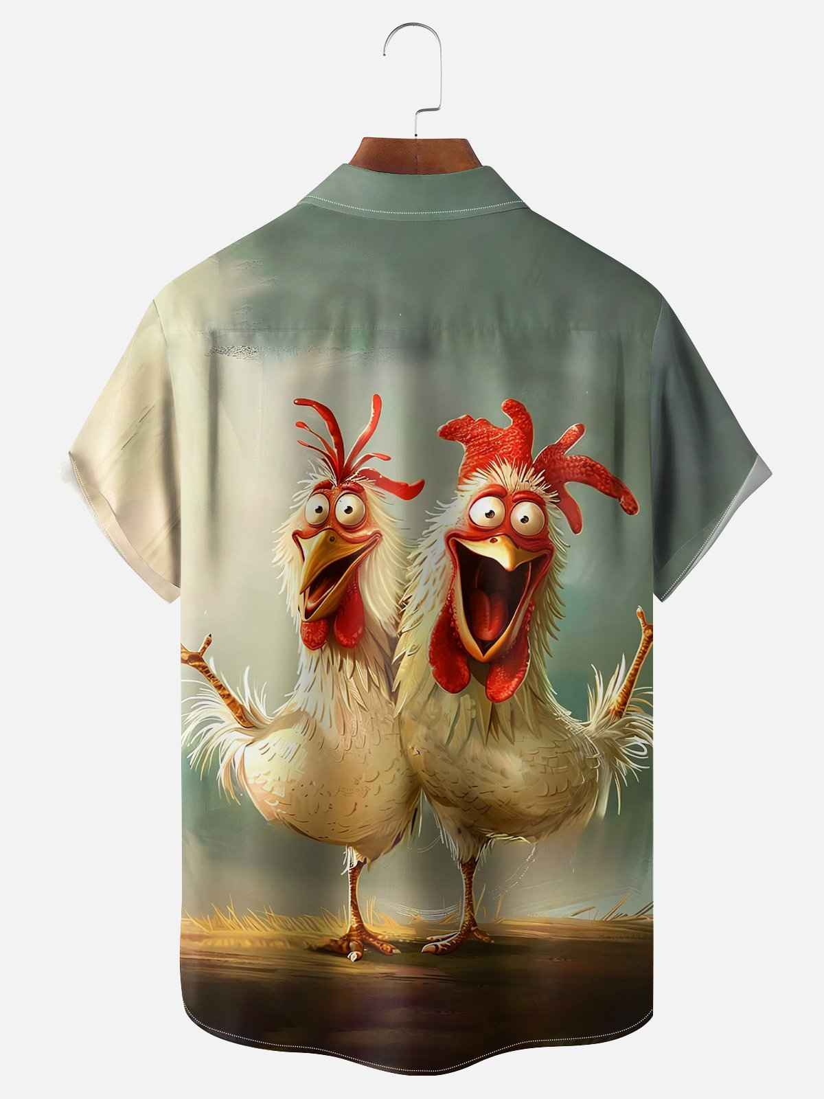 Men's Funny Graphic Short Sleeve Shirt