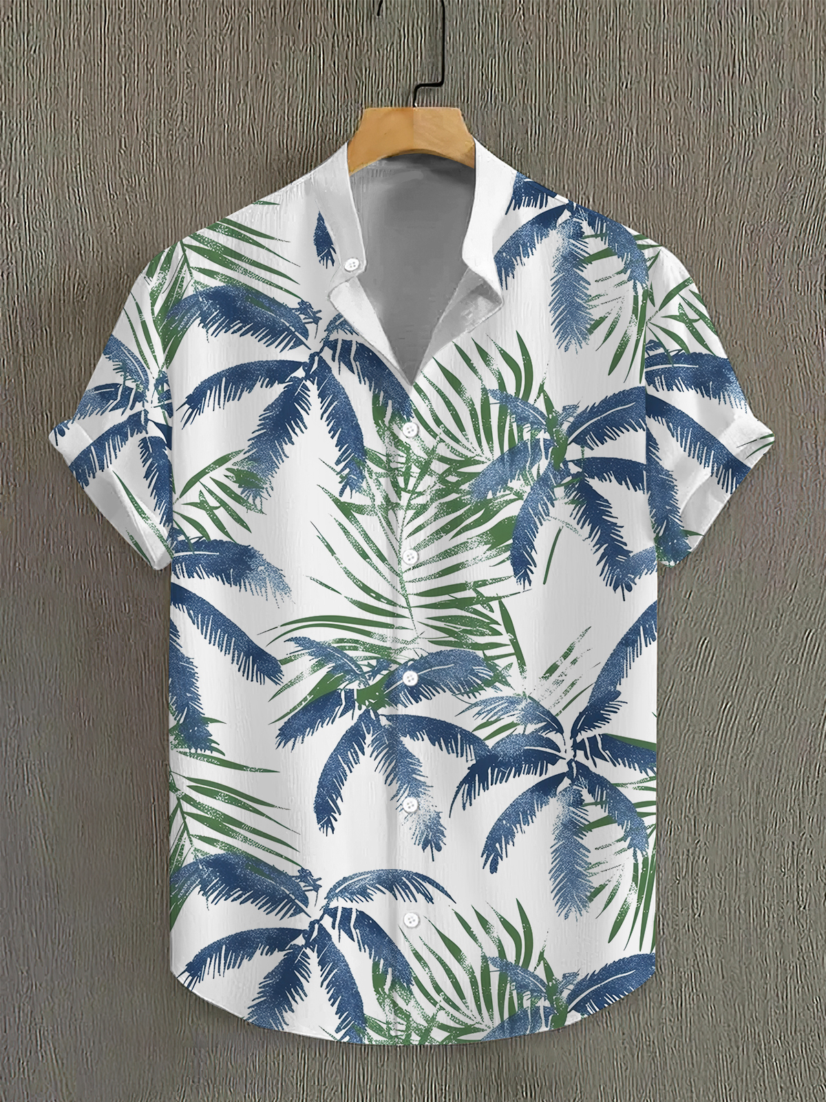 Men's Short Refreshing elegant hawaii Sleeve Shirt
