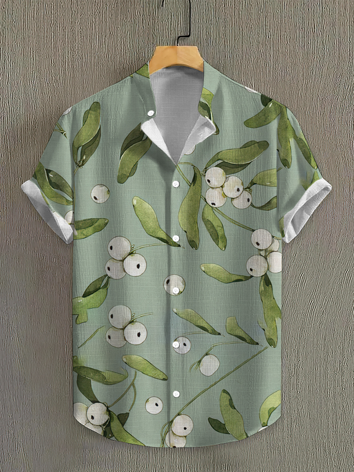 Men's Casual Hawaiian High Stretch Bamboo Fiber Shirt