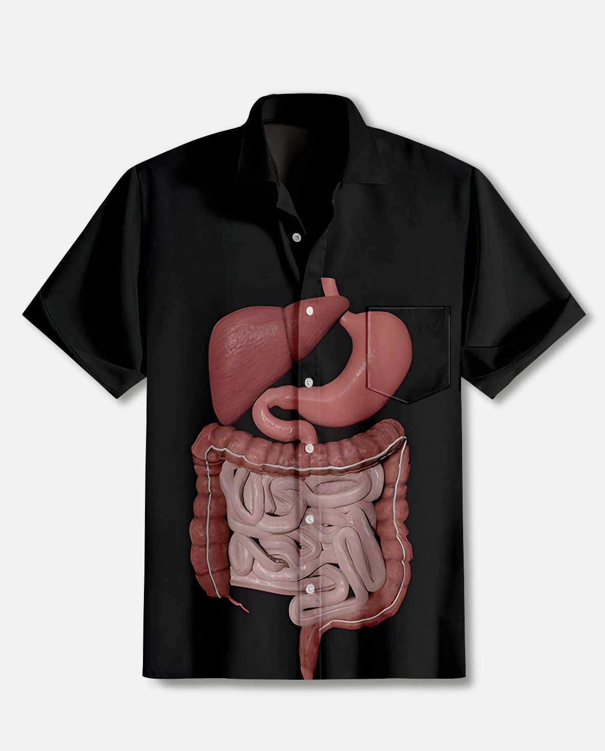 Men's Halloween Atmosphere Short Sleeve Shirt