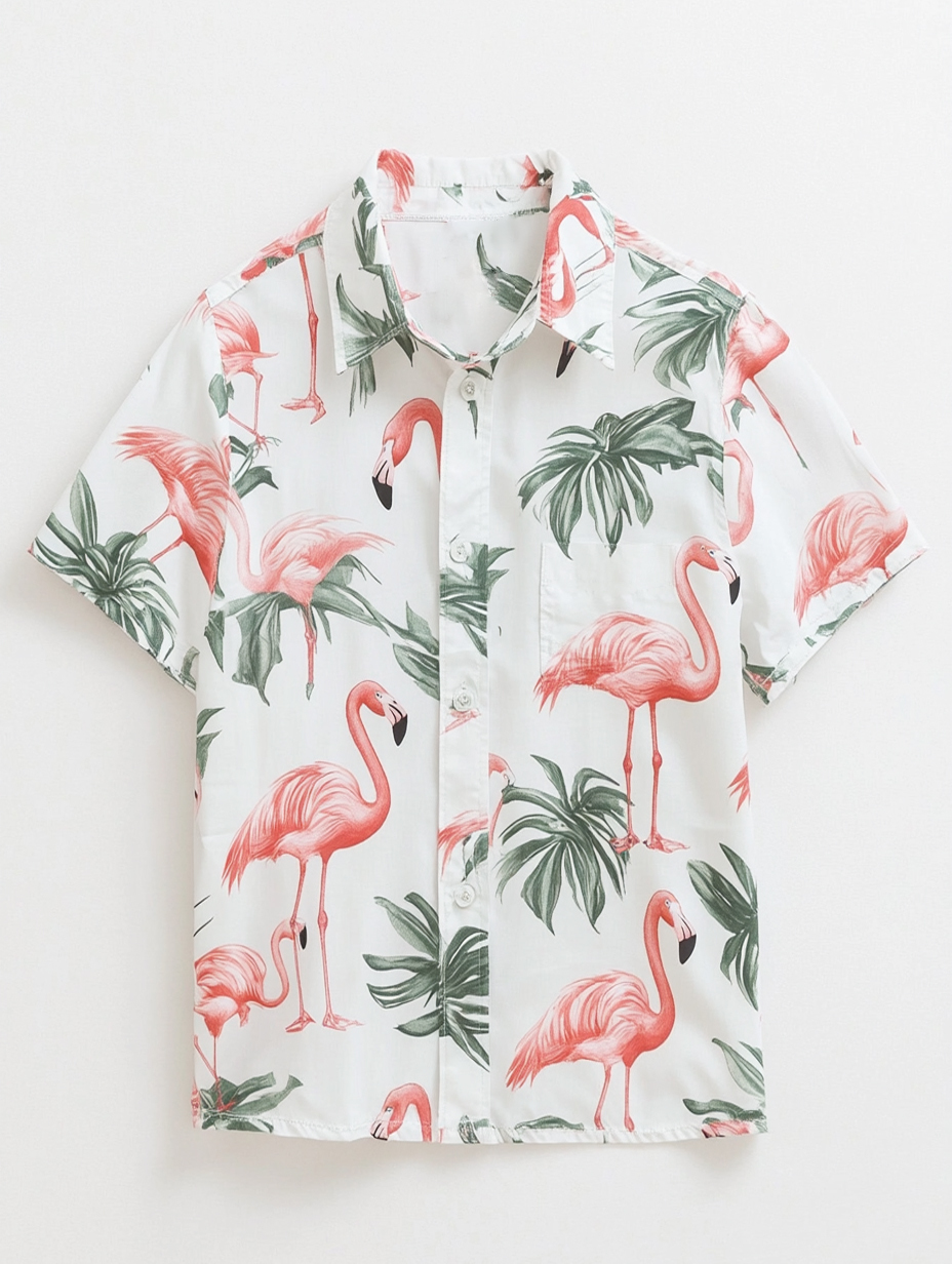 Men's Hawaiian Casual Short Sleeve Shirt