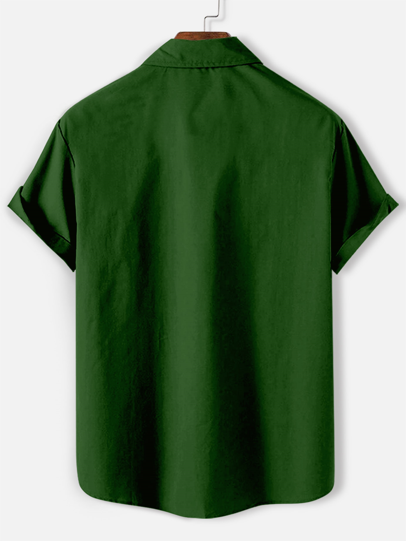 Men's Casual St. Patrick's Day Graphic Short Sleeve Shirt