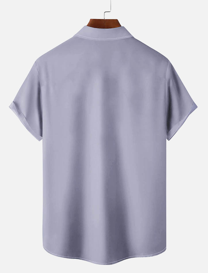 Men's Classic Movie Graphic Short Sleeve Shirt