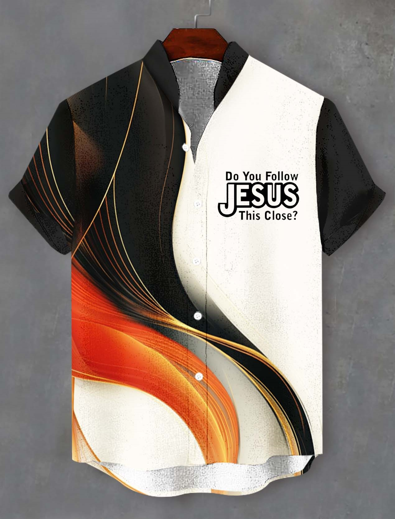 Men's Faith Cross Graphic Short Sleeve Shirt