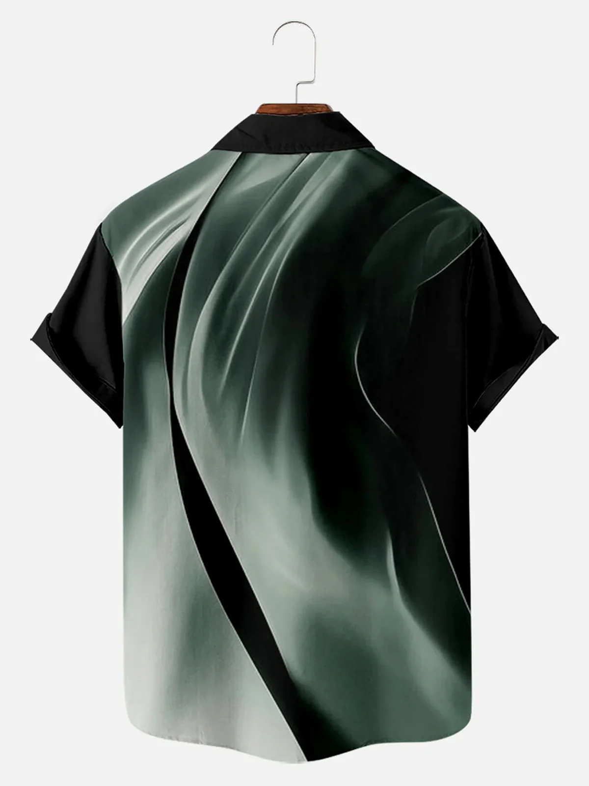 Men's Easter Cross Print Short Sleeve Shirt