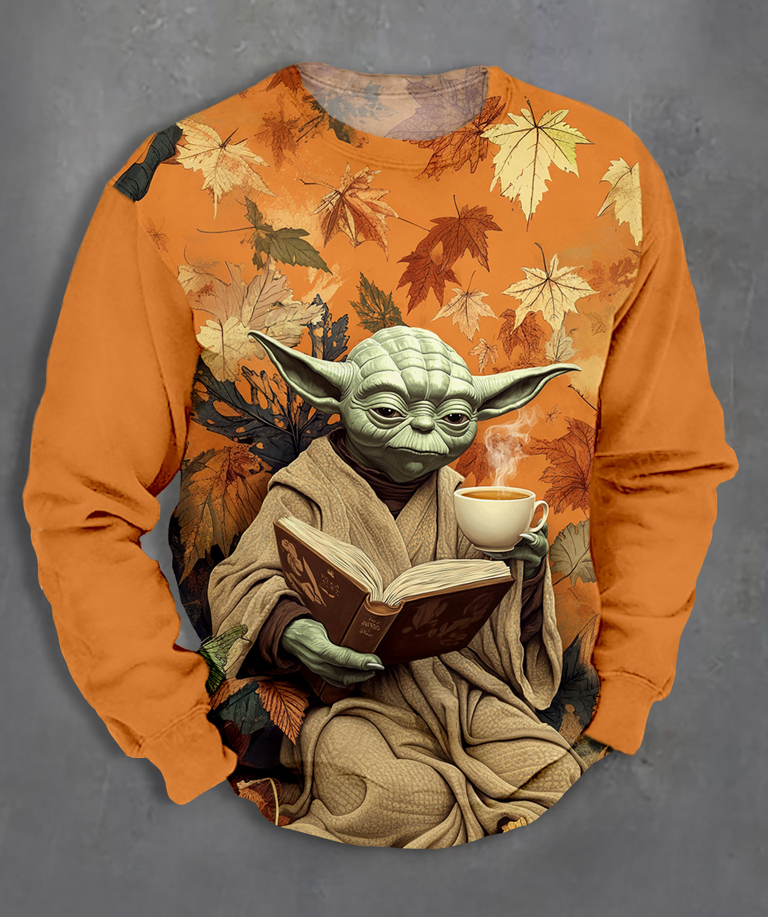 Men's Casual Classic Movie Graphic Long Sleeve Sweater