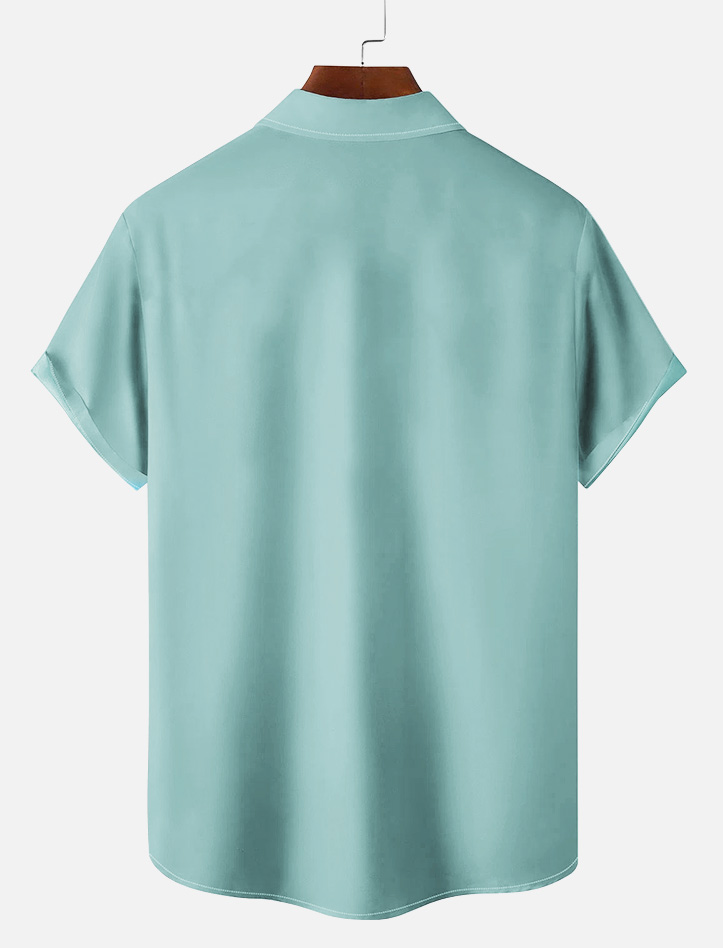 Men's Classic Movie Graphic Short Sleeve Shirt