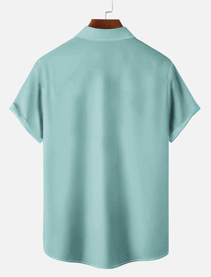 Men's Classic Movie Graphic Short Sleeve Shirt