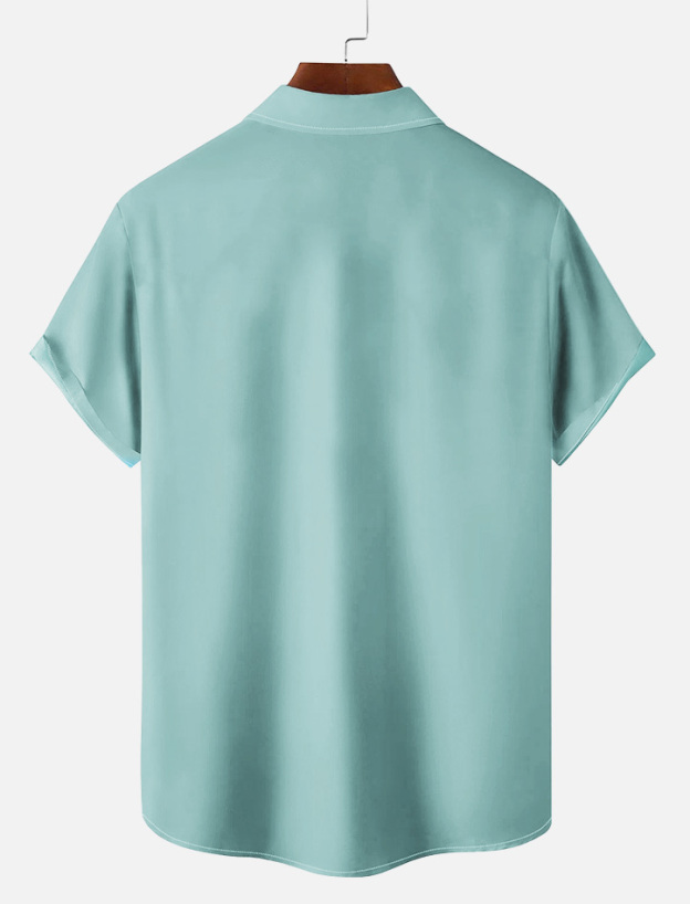 Men's Classic Movie Graphic Short Sleeve Shirt