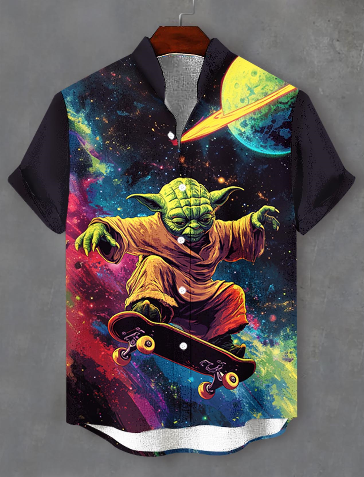 Men's Classic Movie Graphic Short Sleeve Shirt