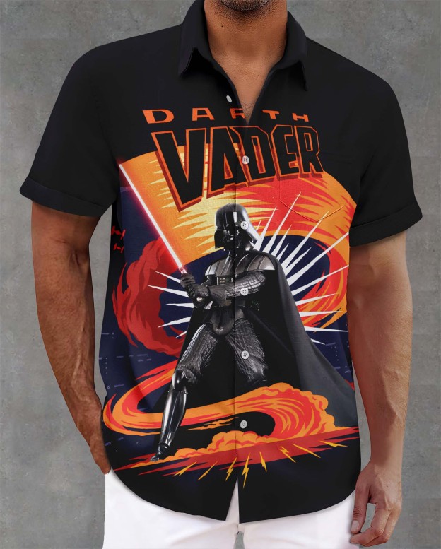 [Copy]Men's Vintage Witch Oil Painting Art Halloween Short Sleeve Shirt