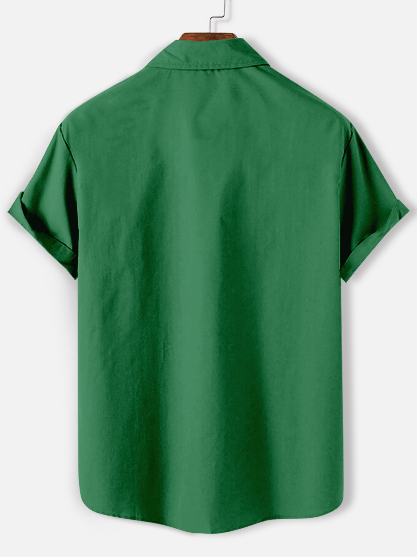 Men's Casual St. Patrick's Day Graphic Short Sleeve Shirt