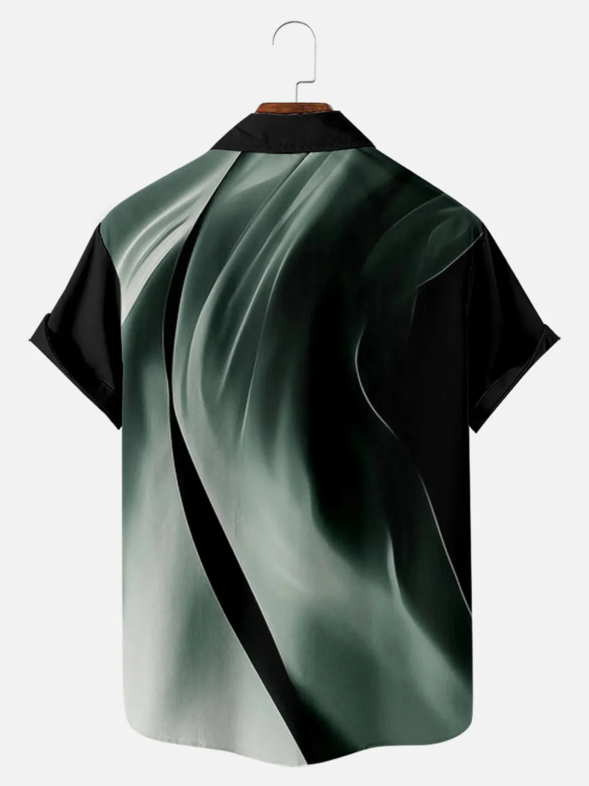 Men's Easter Cross Print Short Sleeve Shirt