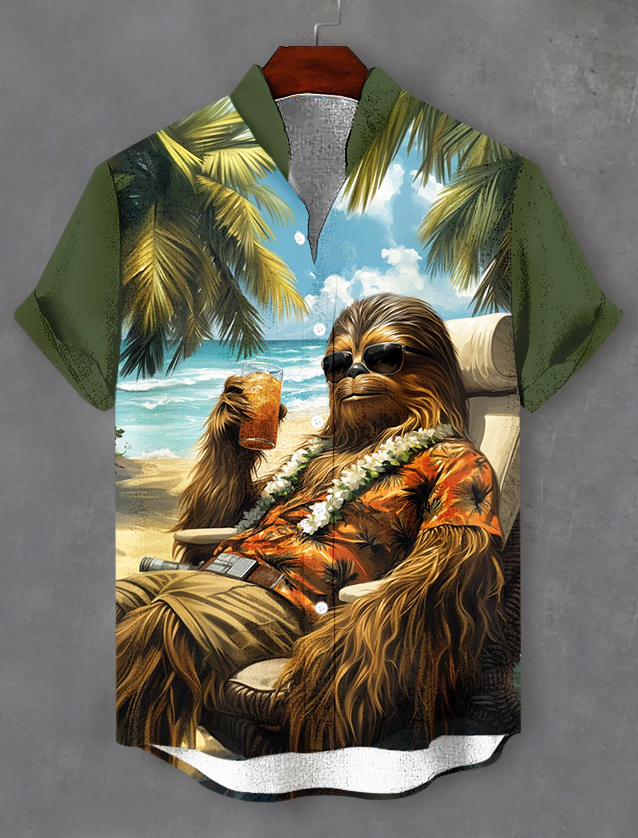 Men's Classic Movie Graphic Short Sleeve Shirt