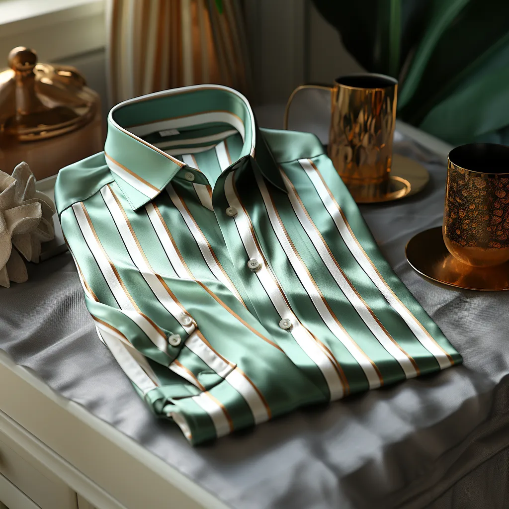 Men's Business Casual Button-Down Shirt