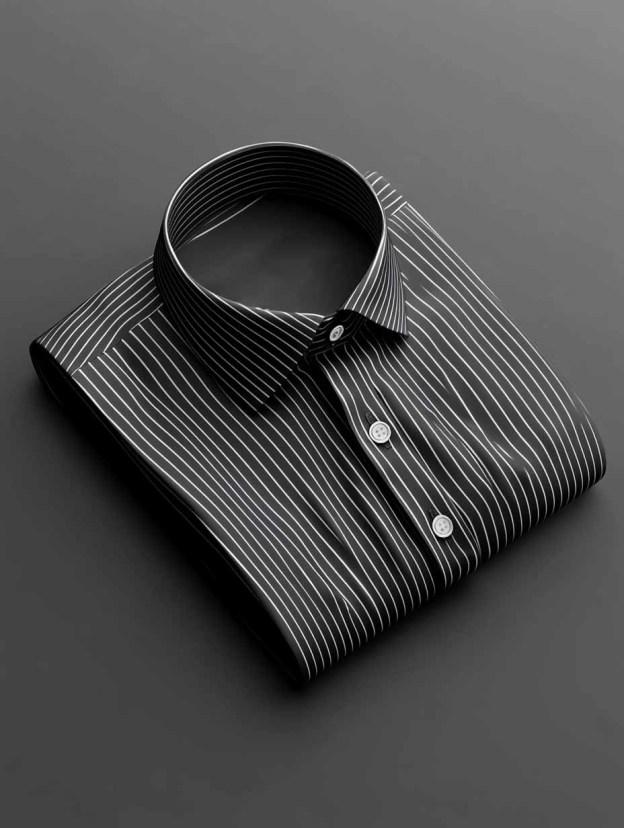 Men's Business Casual Button-Down Shirt