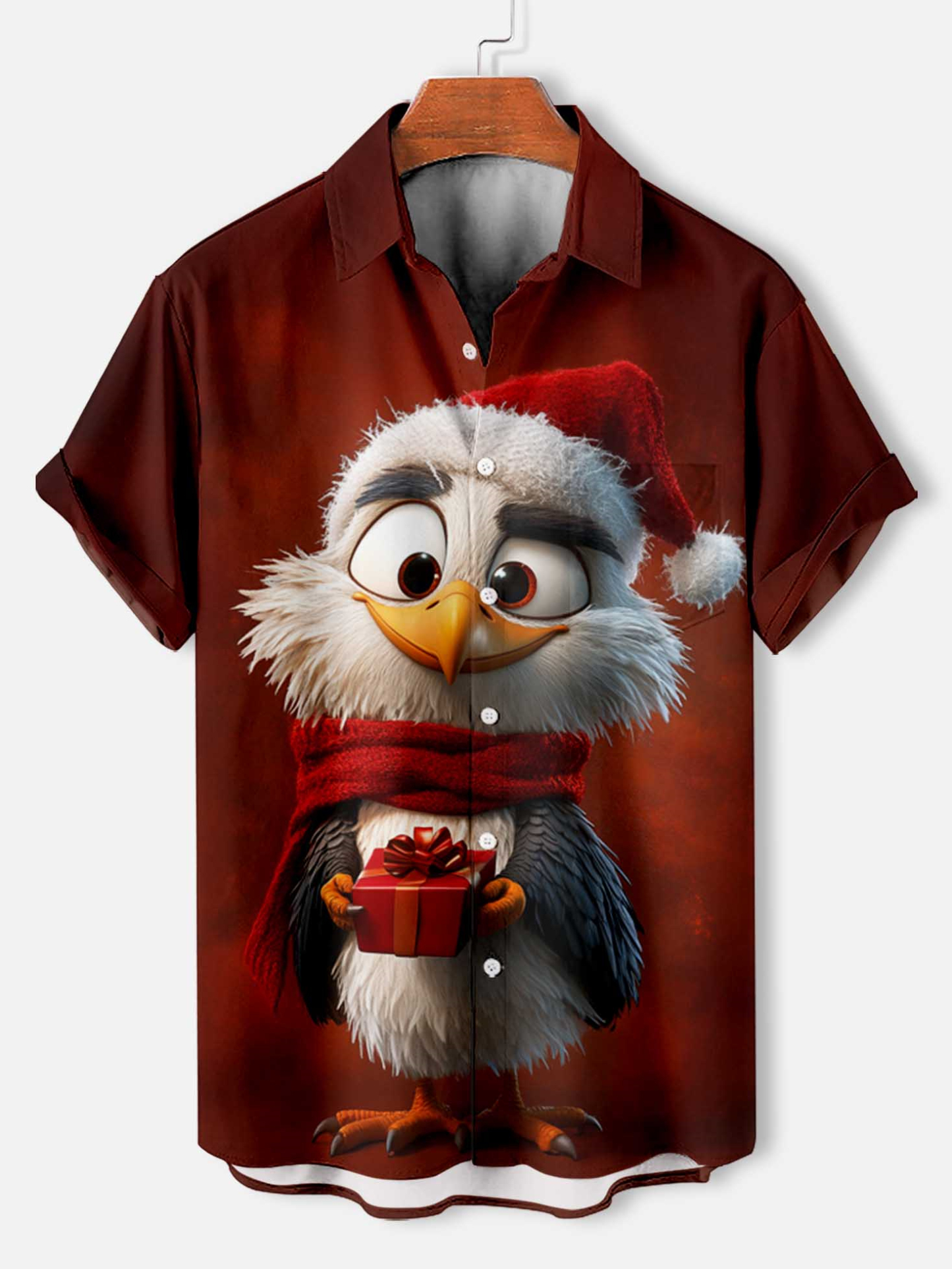 Men's Fun Cartoon Graphic Short Sleeve Shirt