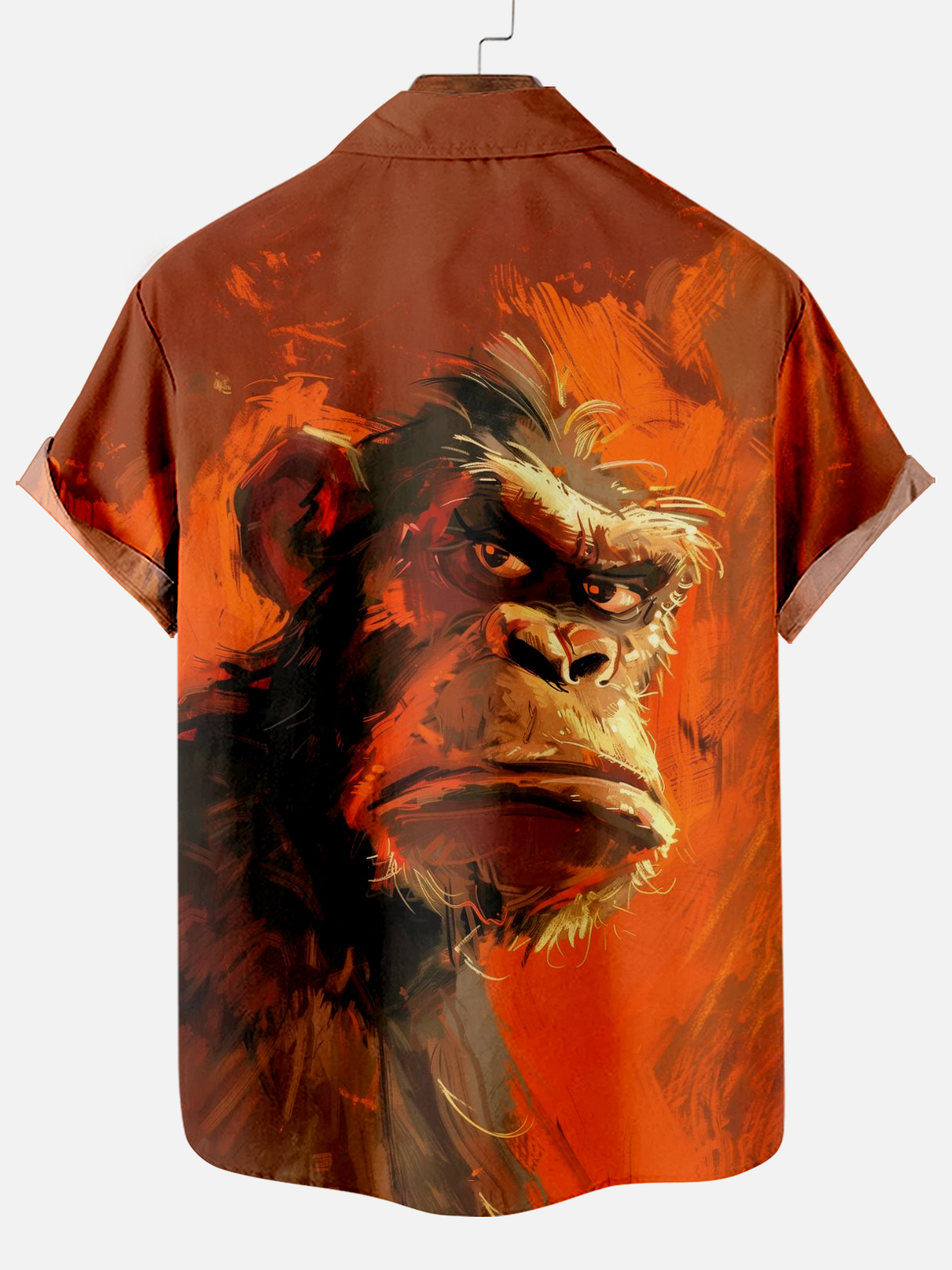 Retro Fun Orangutan Short Sleeve Shirt
