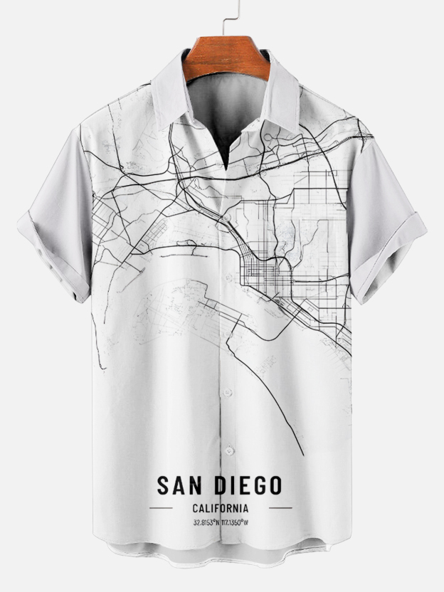 [Copy]Men's Vintage Witch Oil Painting Art Halloween Short Sleeve Shirt