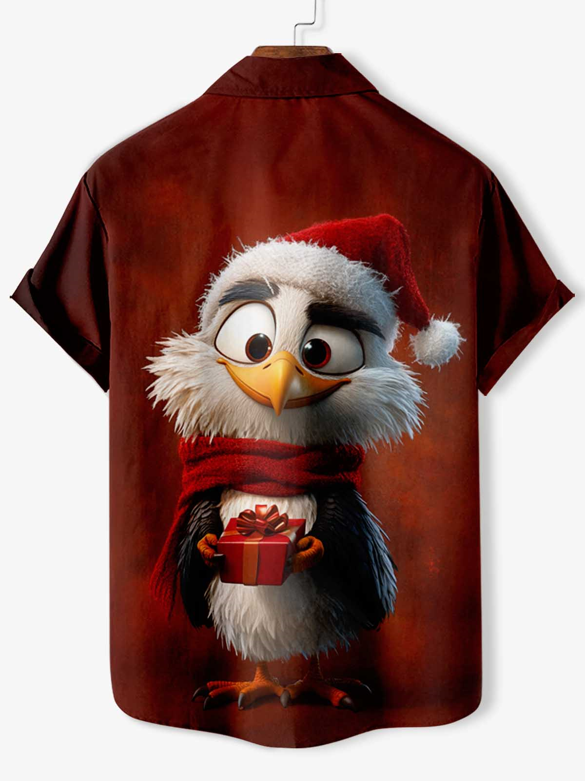 Men's Fun Animal Graphic Short Sleeve Shirt