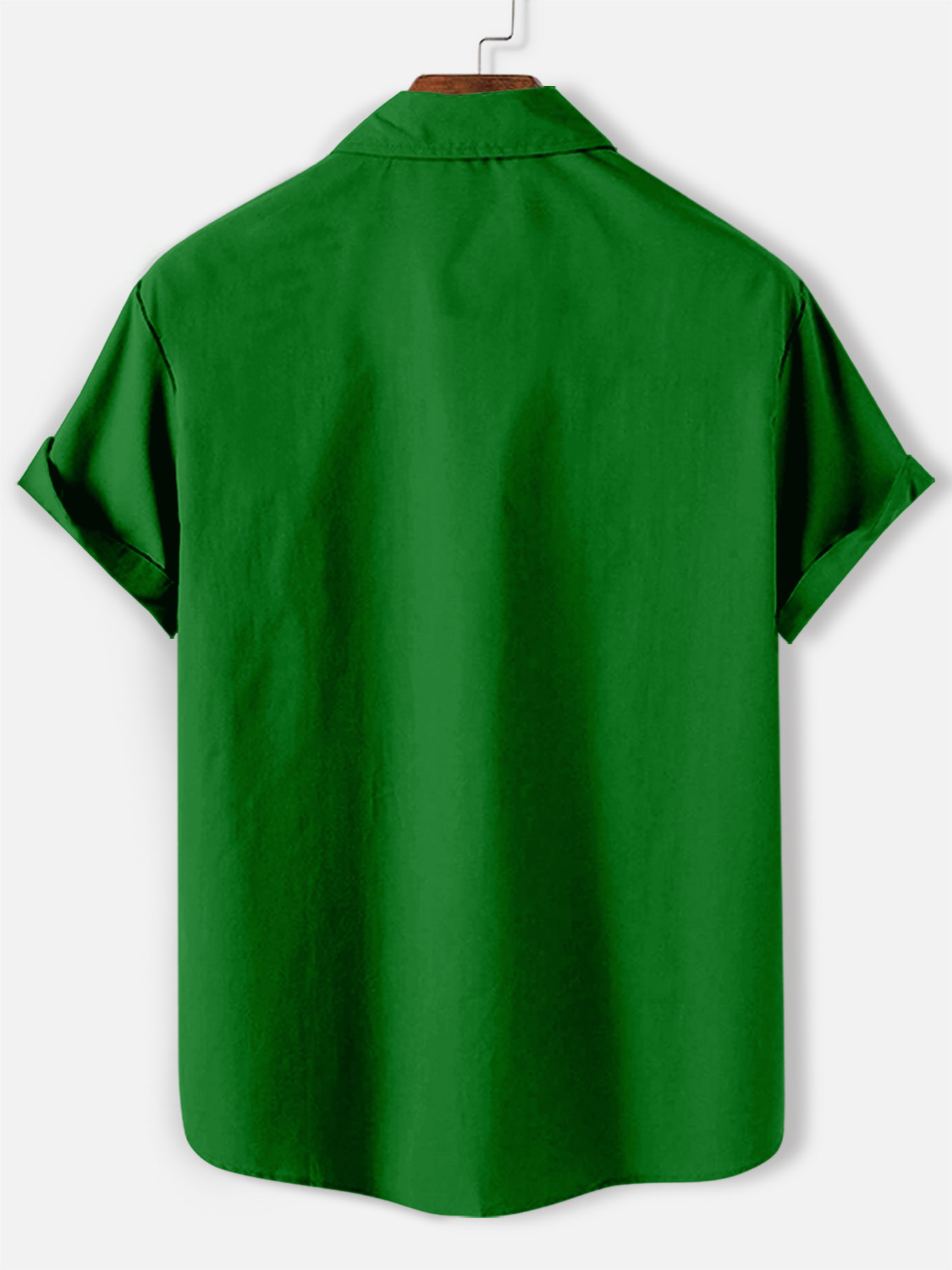 Men's Casual St. Patrick's Day Graphic Short Sleeve Shirt