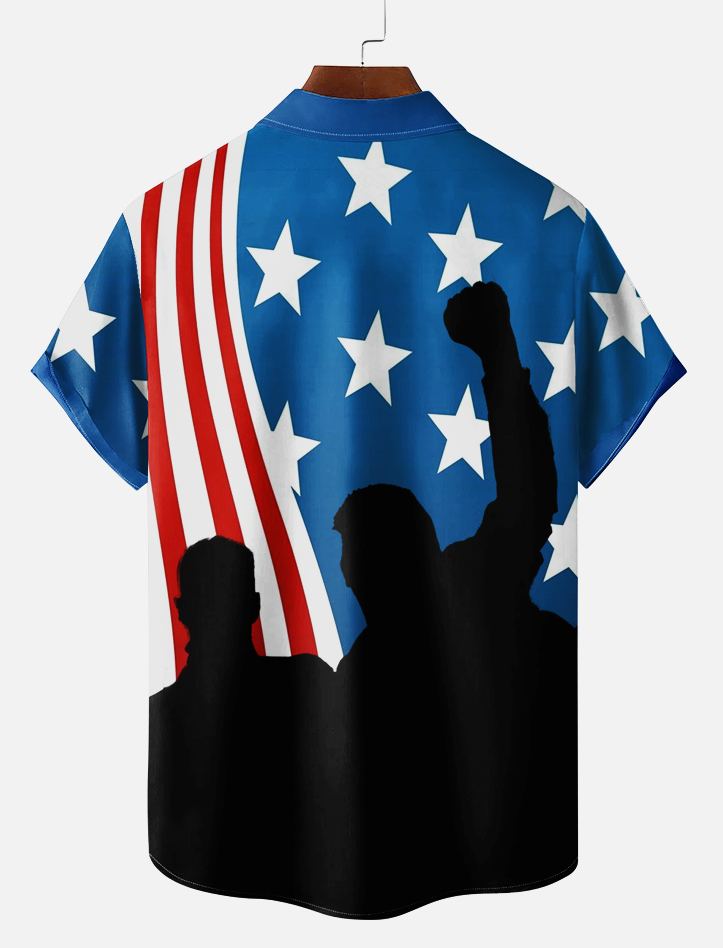Independence day short sleeve shirt