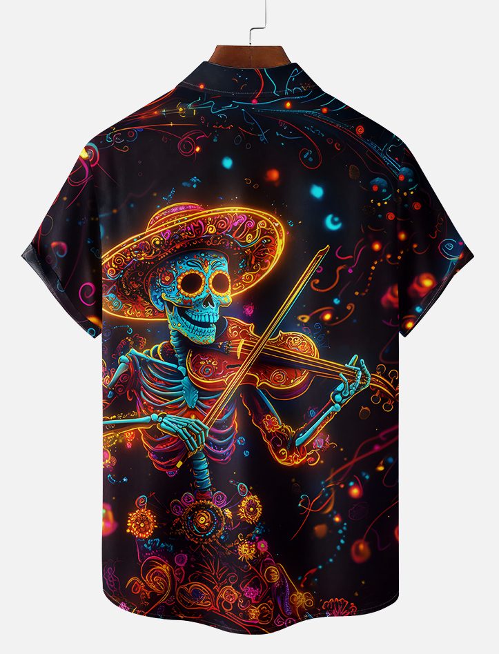 Men's Classic Movie Graphic Short Sleeve Shirt