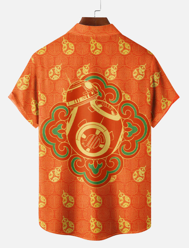 Men's Classic Movie Graphic Short Sleeve Shirt