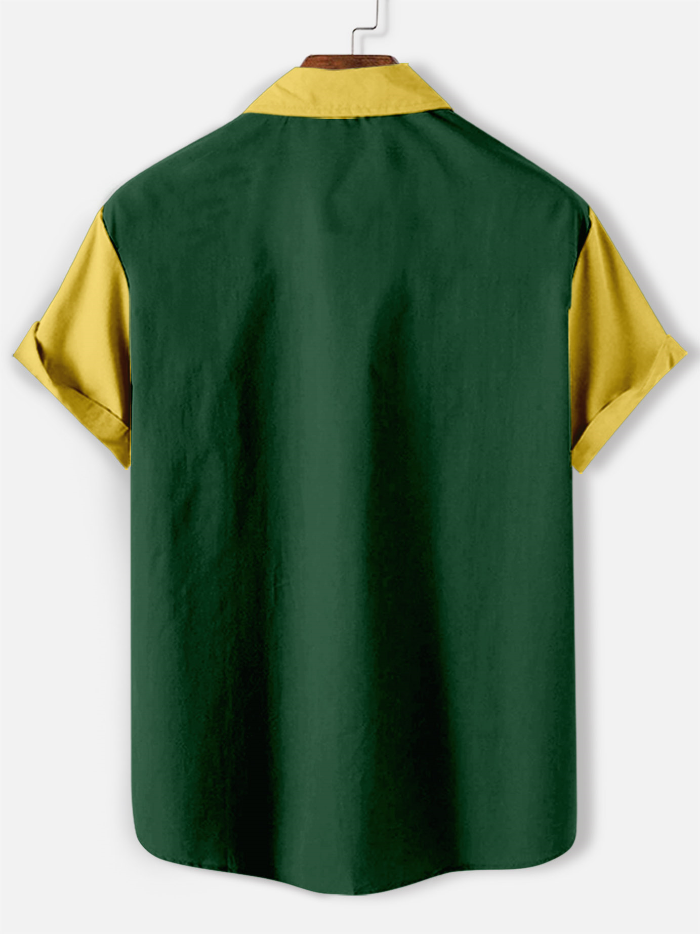 Men's Casual St. Patrick's Day Graphic Short Sleeve Shirt