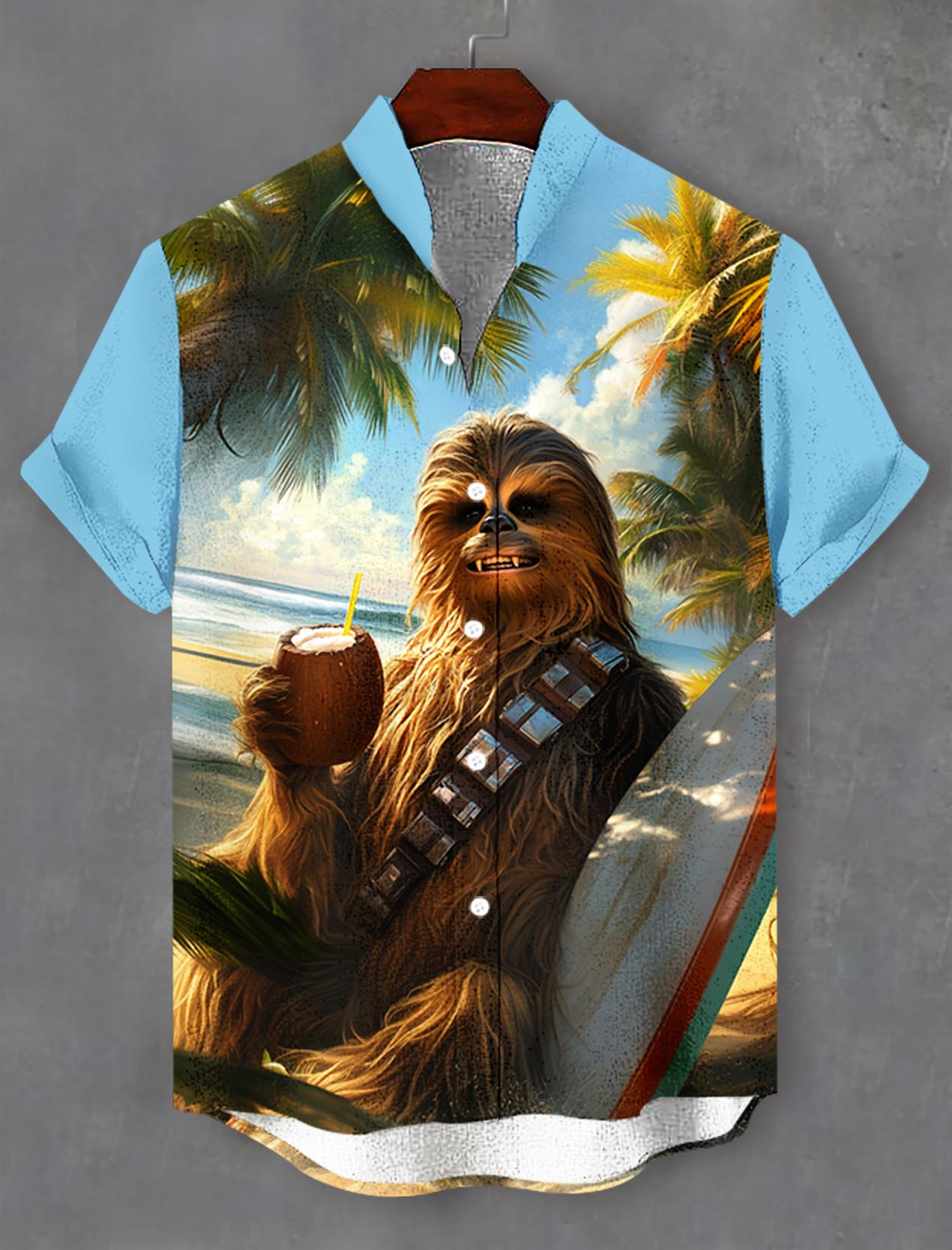 Men's Classic Movie Graphic Short Sleeve Shirt