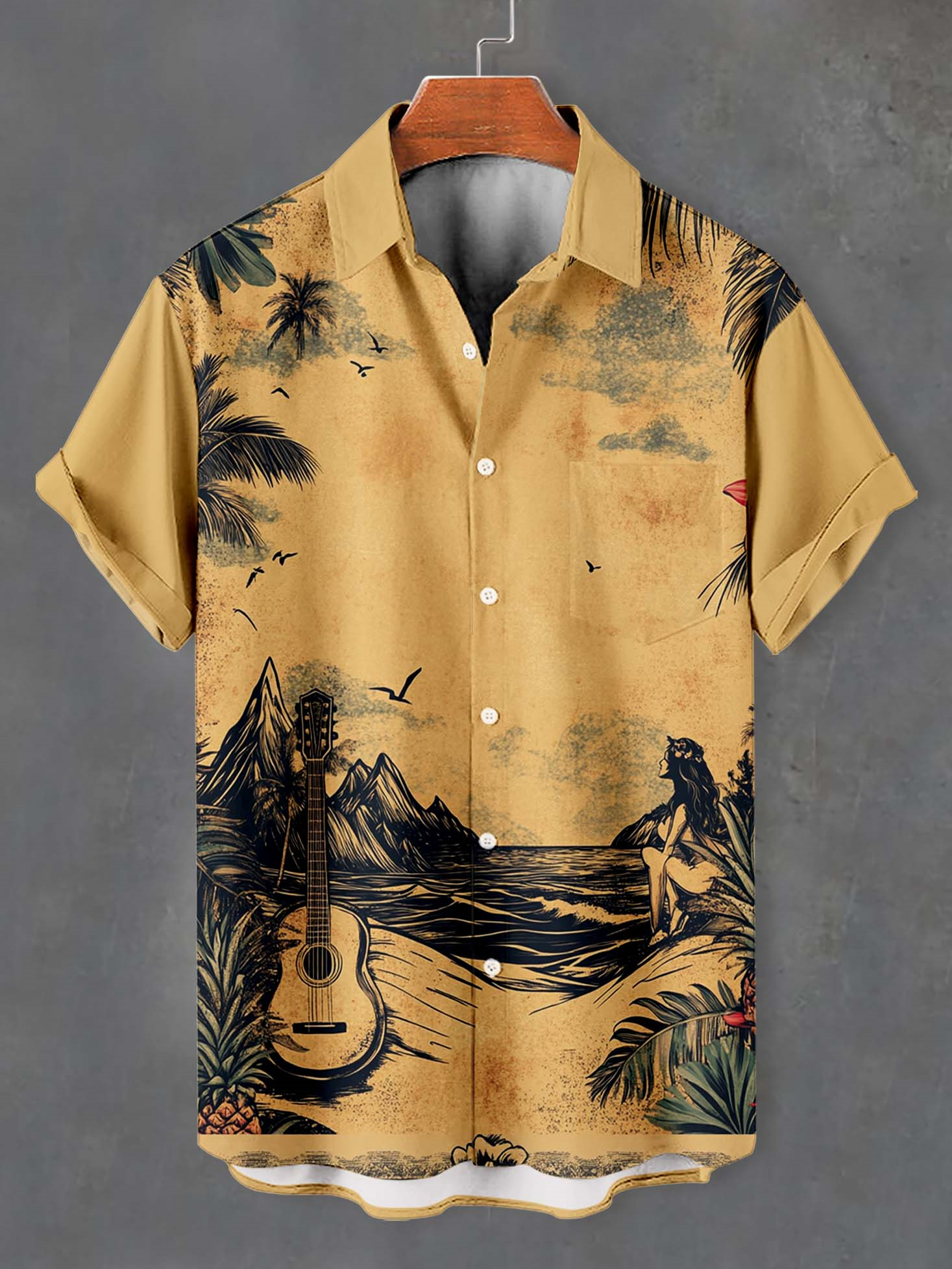 Vintage Hawaiian Short Sleeve Shirt