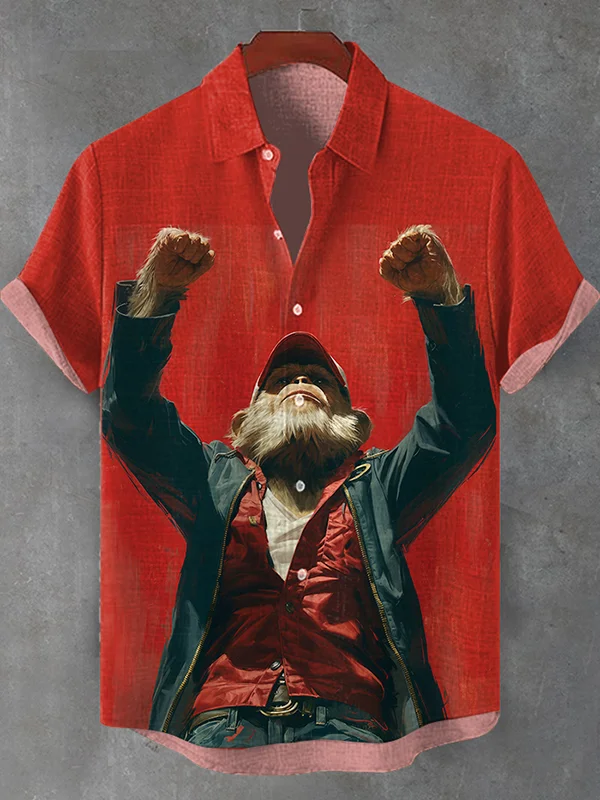 [Copy][Copy][Copy][Copy][Copy][Copy][Copy][Copy]animal graphic short sleeve shirt