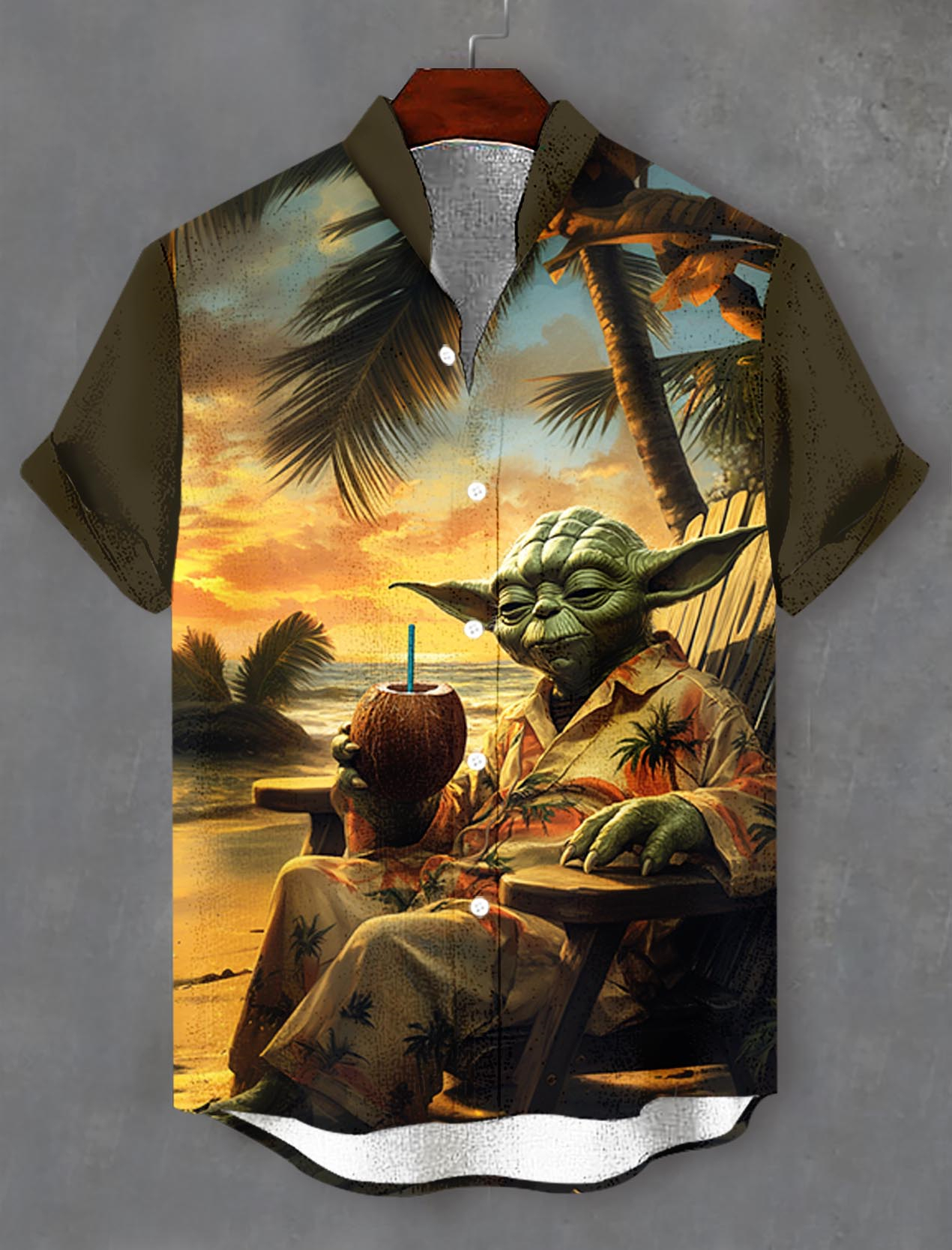 Men's Classic Movie Graphic Short Sleeve Shirt