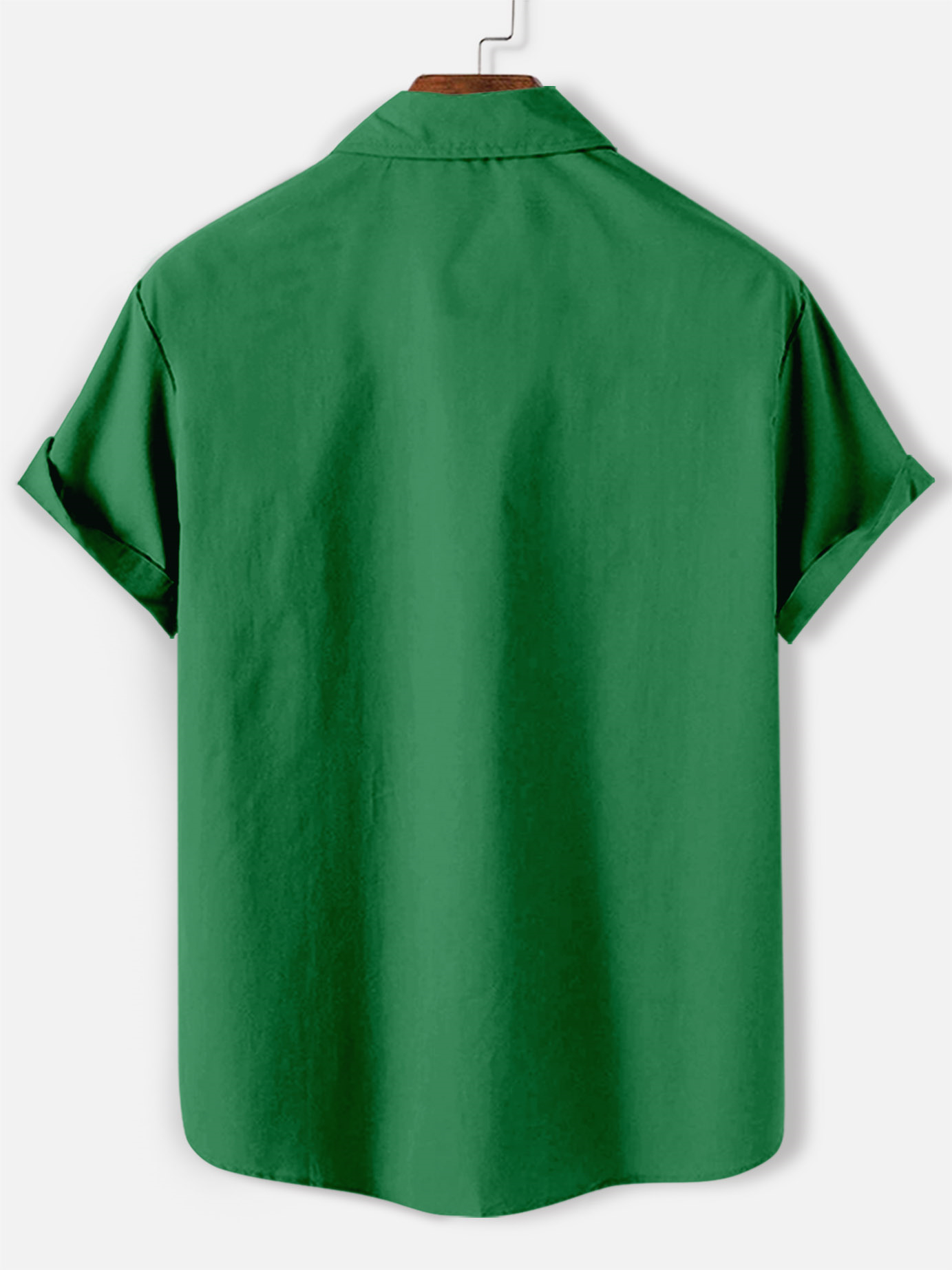 Men's Casual St. Patrick's Day Graphic Short Sleeve Shirt
