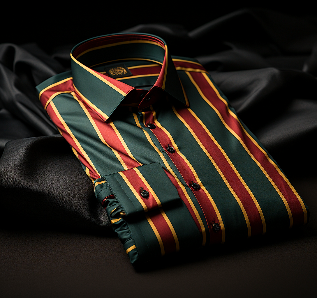 Men's Business Casual Button-Down Shirt