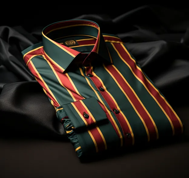 Men's Business Casual Button-Down Shirt