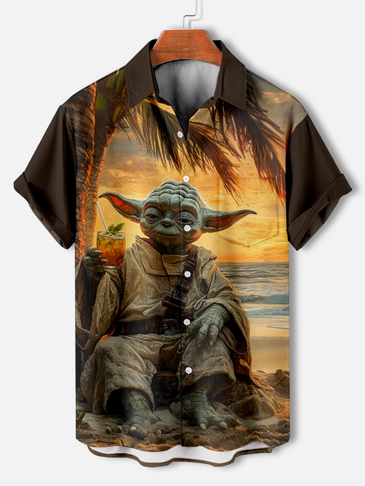 Men's Classic Movie Graphic Short Sleeve Shirt