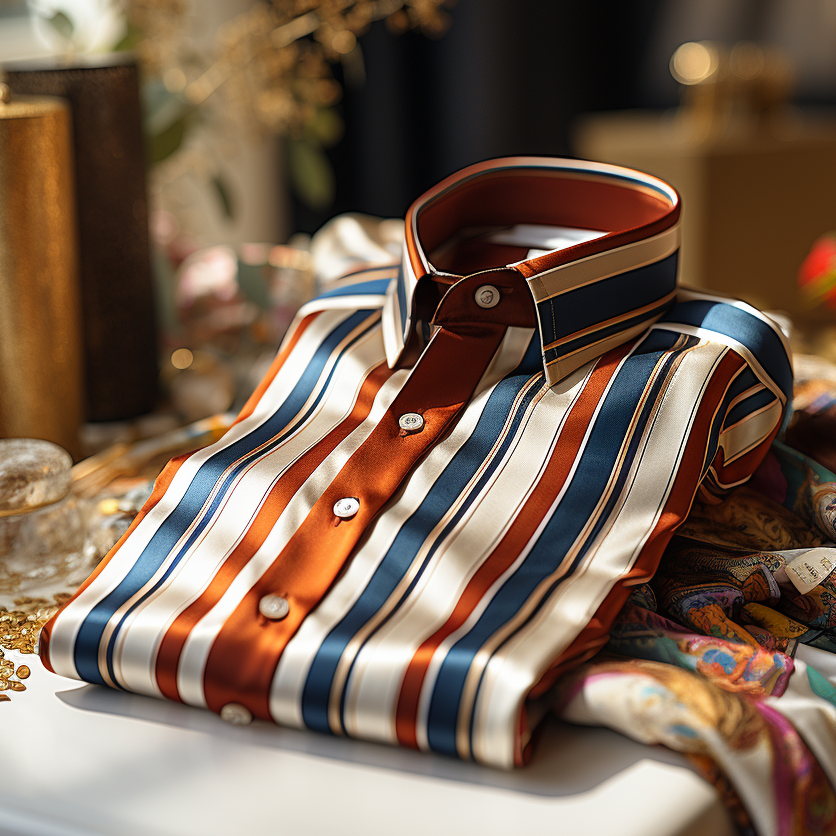 Men's Business Casual Button-Down Shirt