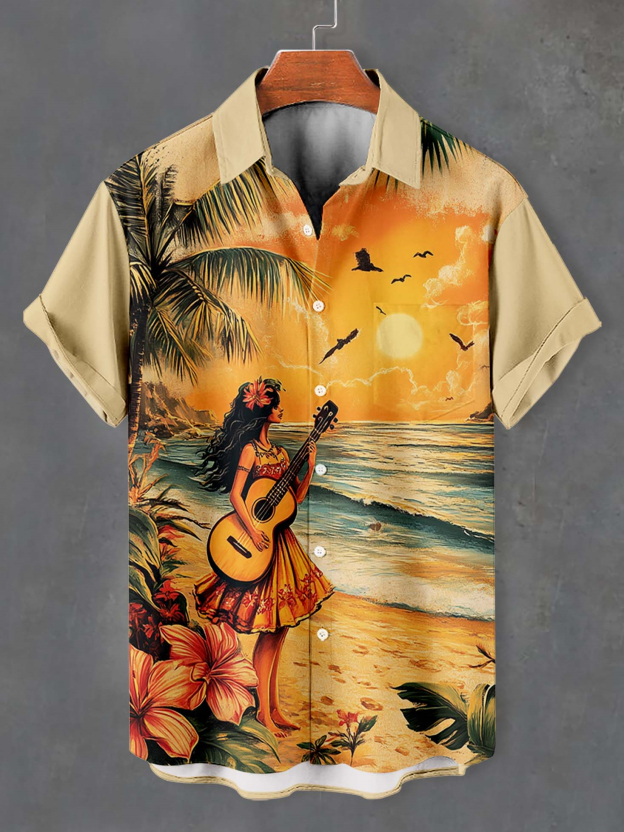 Vintage Hawaiian Short Sleeve Shirt