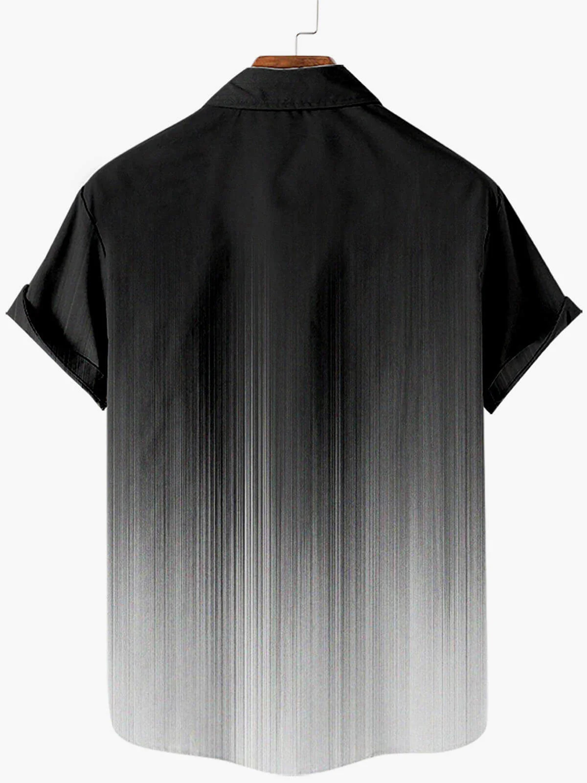 Men's Easter Cross Print Short Sleeve Shirt