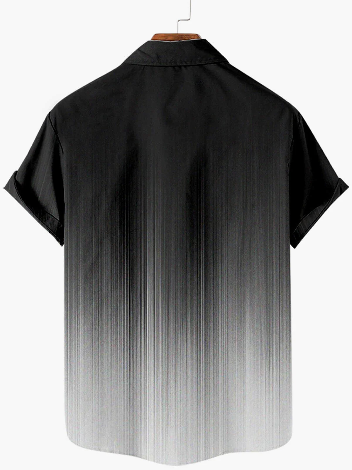 Men's Easter Cross Print Short Sleeve Shirt