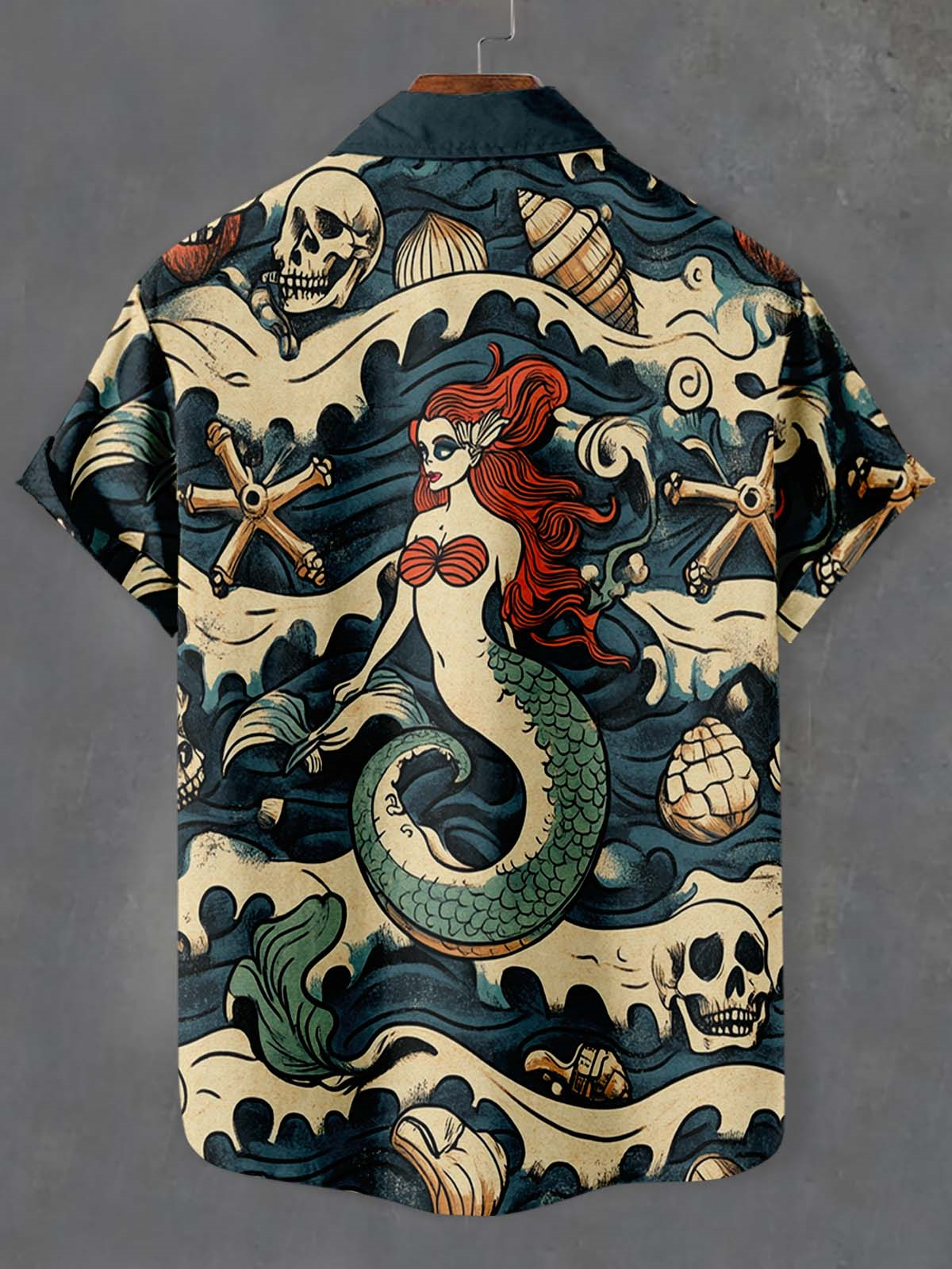 Men's Marine Life Graphic Short Sleeve Shirt