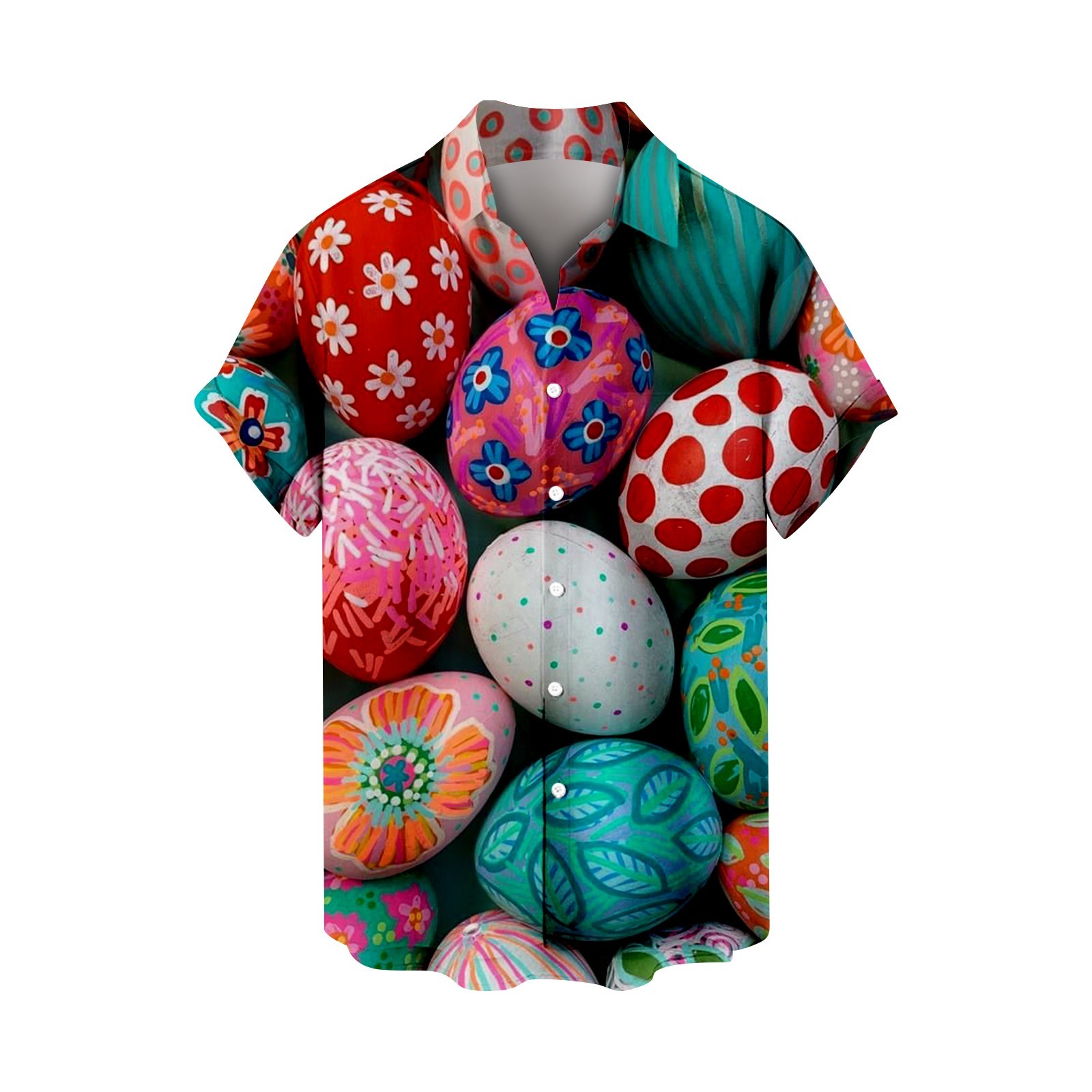 Men's Easter Fun Graphic Short Sleeve Shirt