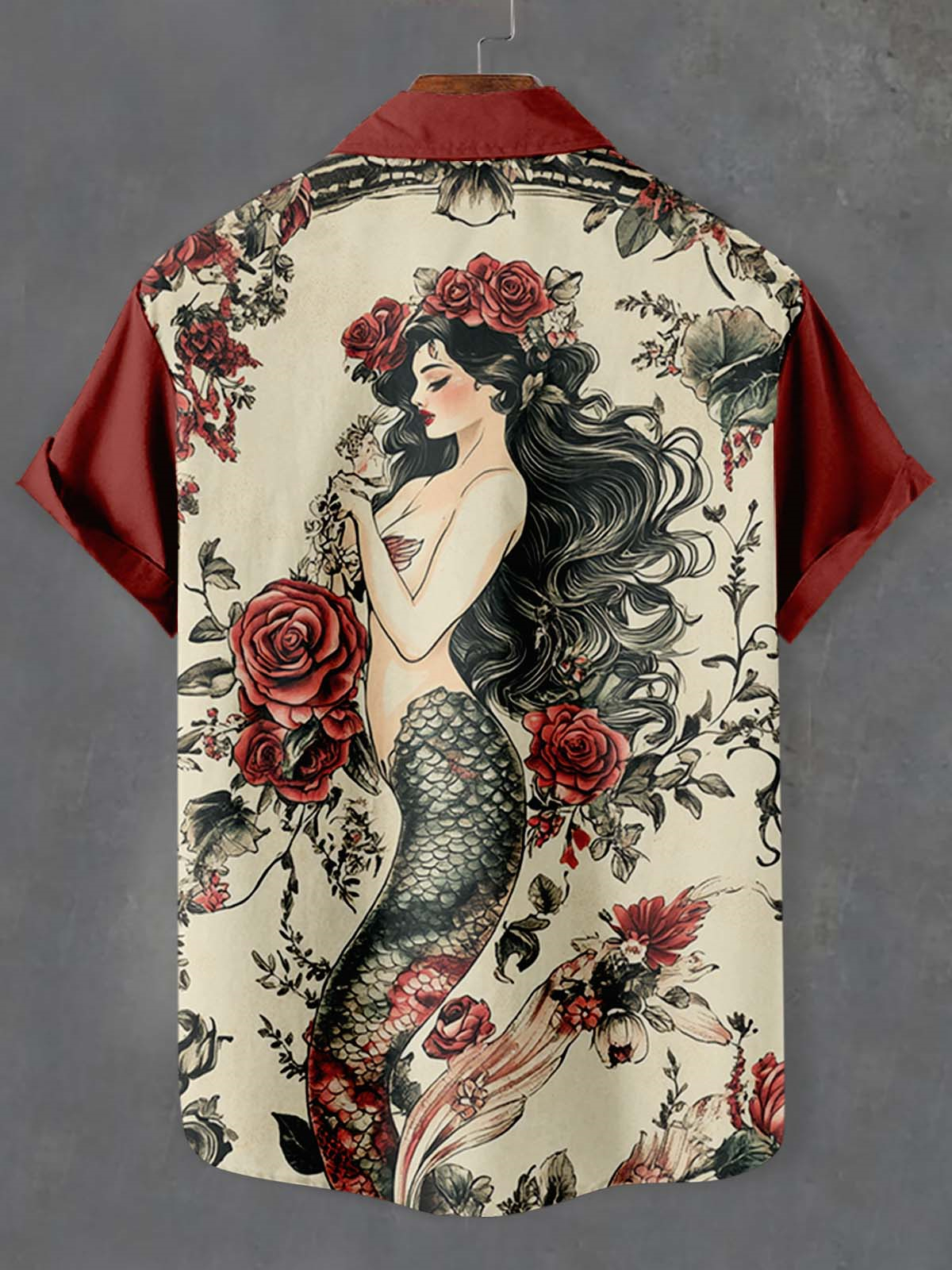 Men's Marine Life Graphic Short Sleeve Shirt