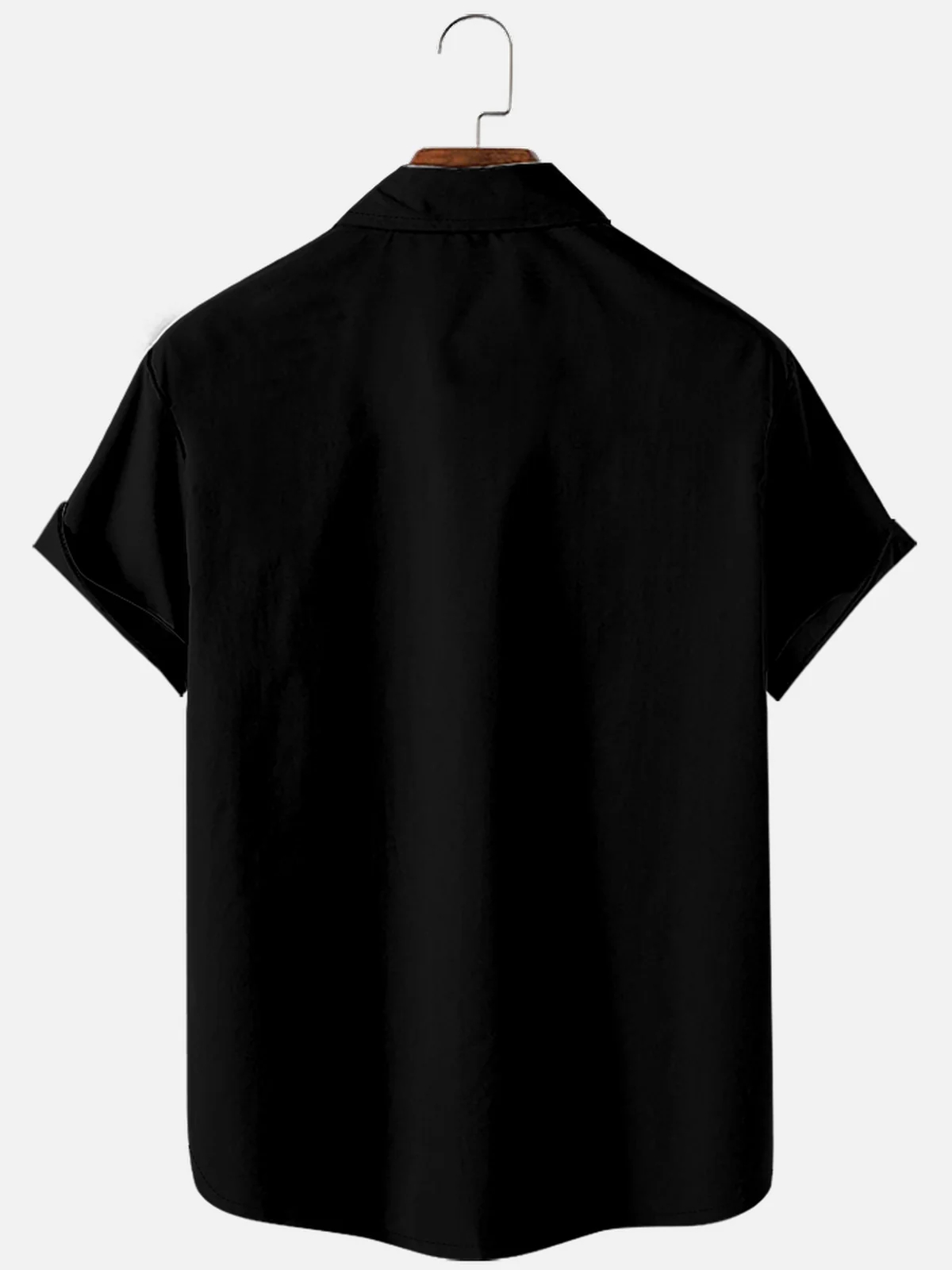 Men's Easter Cross Print Short Sleeve Shirt
