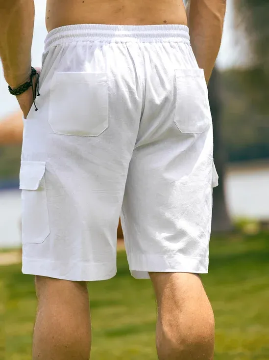 Men's casual cargo shorts