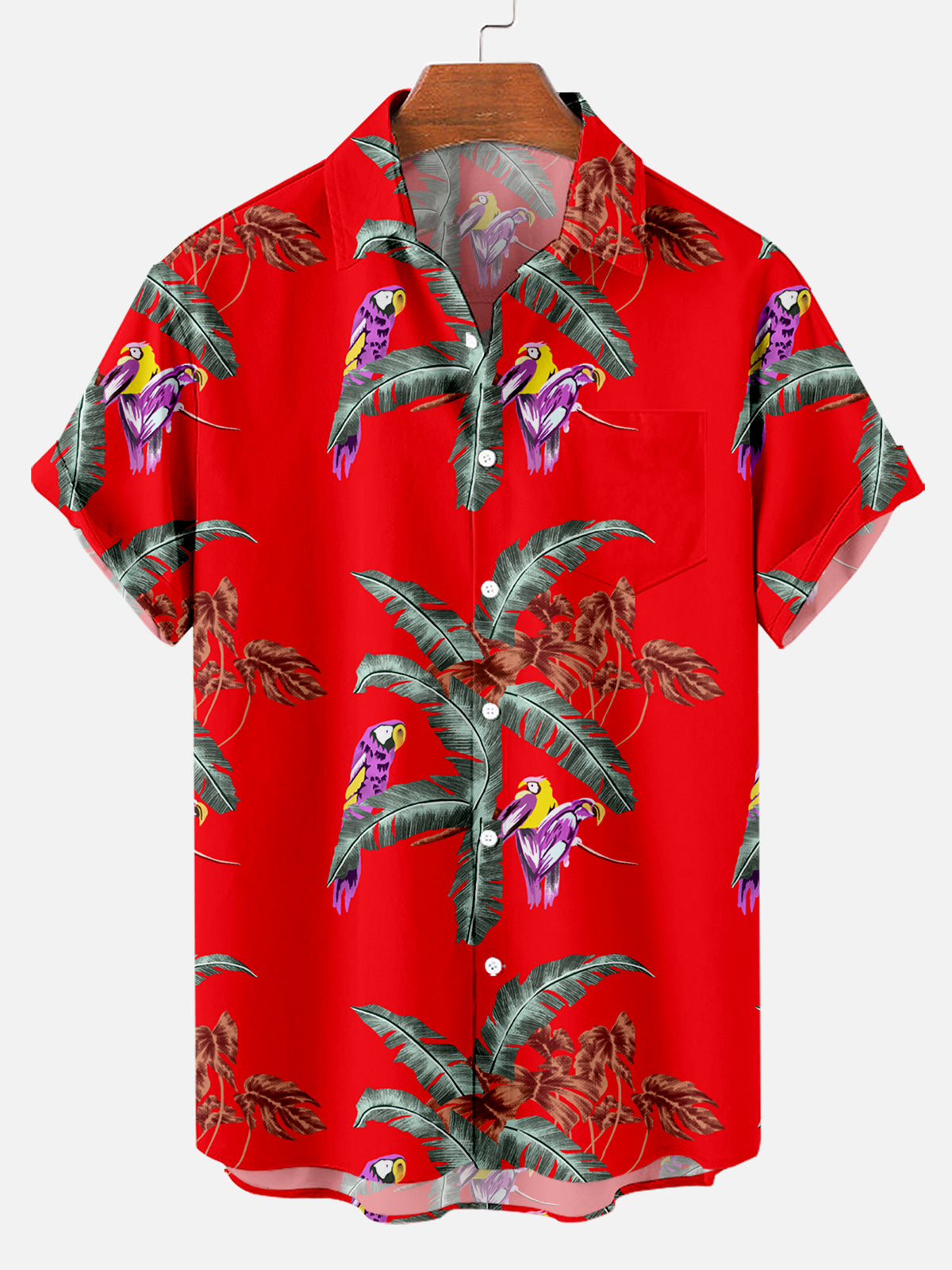 Elektra Tropical Print Shirt