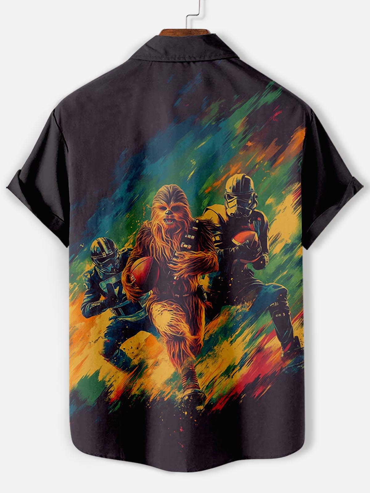 Men's Classic Movie Graphic Short Sleeve Shirt