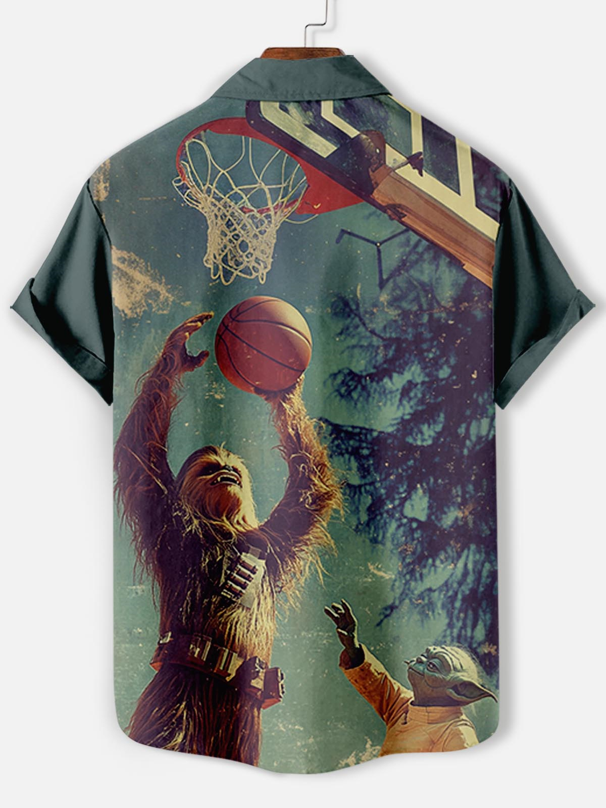 Men's Classic Movie Graphic Short Sleeve Shirt