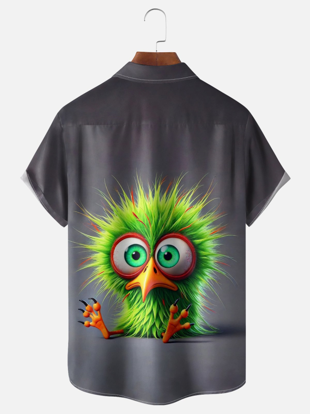 Men's Funny Graphic Short Sleeve Shirt